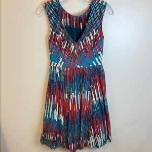 Plenty by Tracy Reese Stylish Multicolor Sleeveless Dress